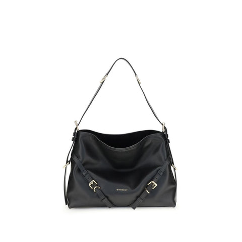 Black Calf Leather Bos Taurus Handbag