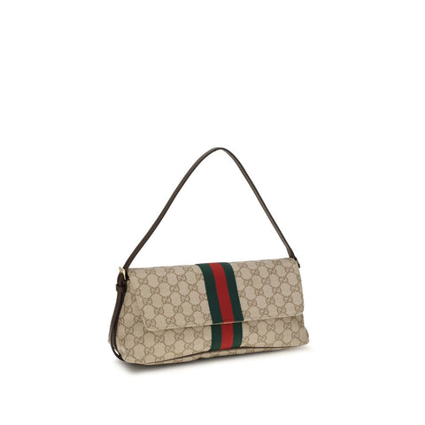 Beige Cotton Handbag