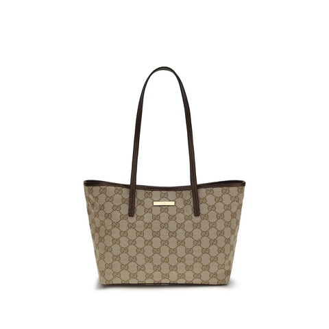 Beige Polyester Handbag