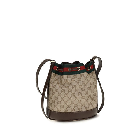 Beige Cotton Handbag