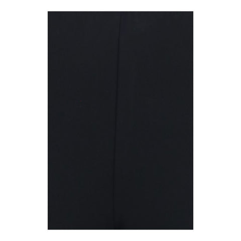 Black Viscose Flared Pants