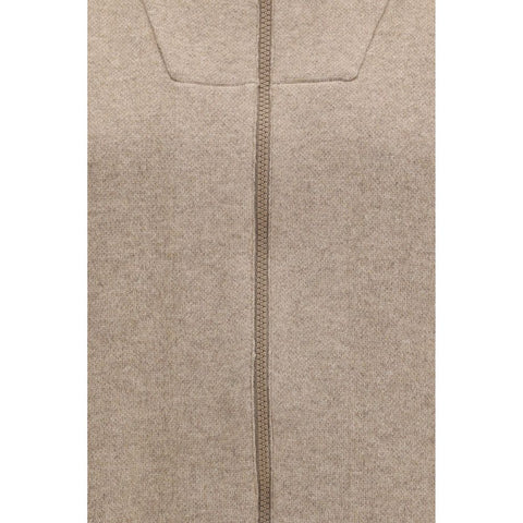 Beige Cashmere Cardigan