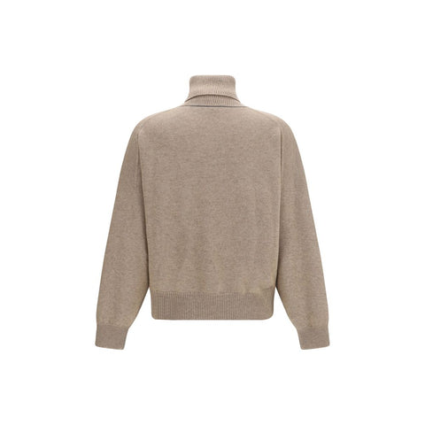 Brown Cashmere Turtleneck