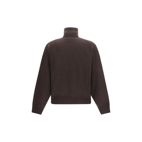 Brown Cashmere Turtleneck