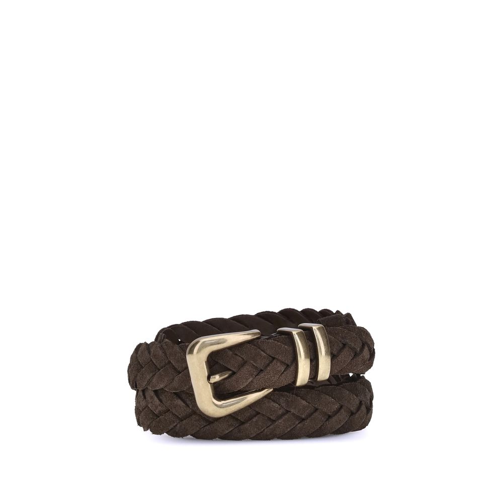 Brown Calf Leather Bos Taurus Belt