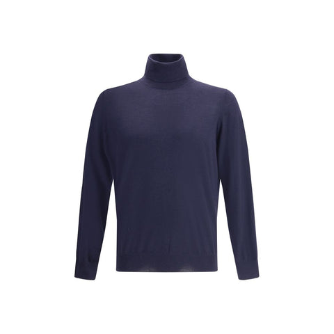 Blue Wool Oves Aries Turtleneck