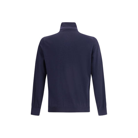 Blue Wool Oves Aries Turtleneck