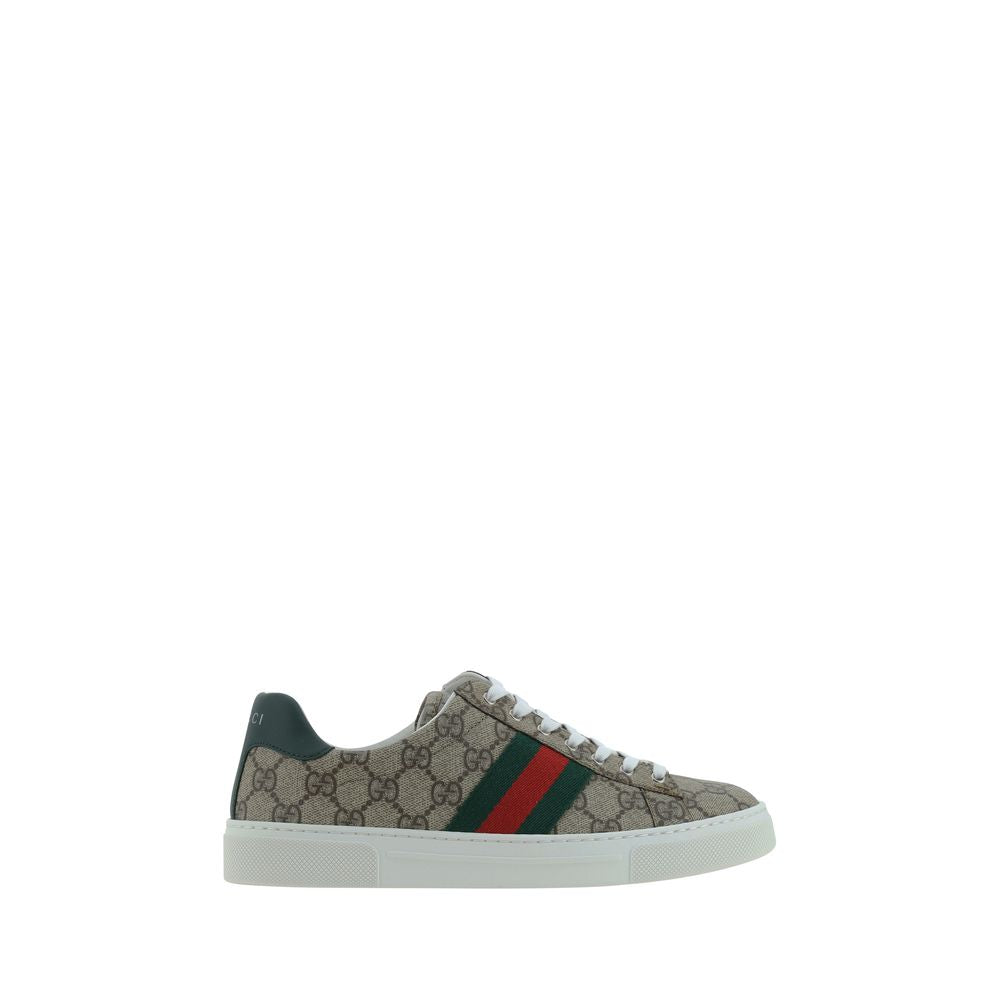 Multicolor Fabric Platform Sneakers
