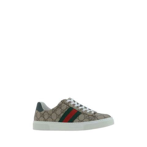 Multicolor Fabric Platform Sneakers