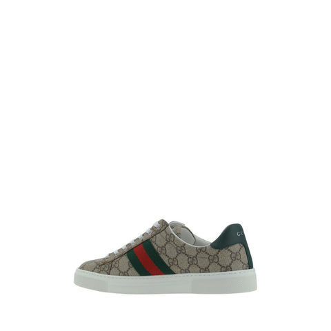 Multicolor Fabric Platform Sneakers