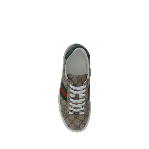 Multicolor Fabric Platform Sneakers