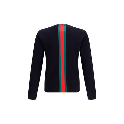 Blue Cotton Sweatshirt