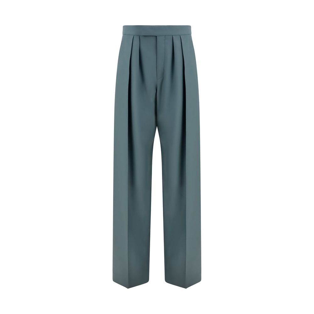 Bicolor Wool Oves Aries Dress Pants