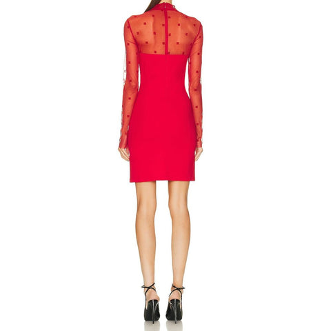 Multicolor Elastane Casual Dress