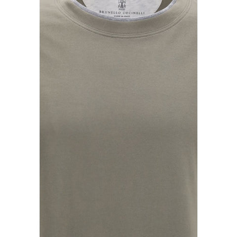 Bicolor Cotton T-Shirt