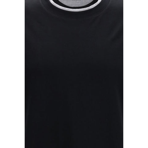 Black Cotton T-Shirt