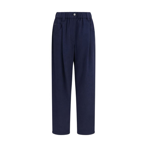 Blue Wool Oves Aries Pants