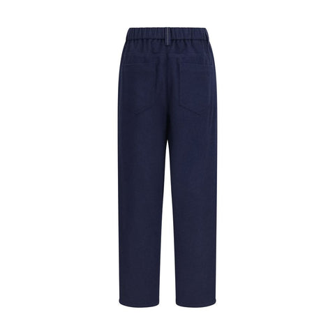 Blue Wool Oves Aries Pants