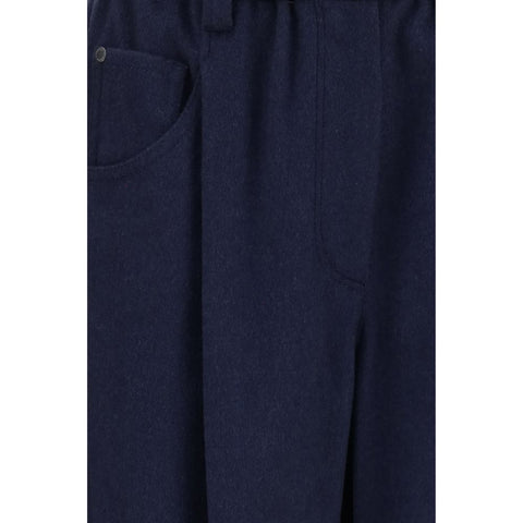 Blue Wool Oves Aries Pants