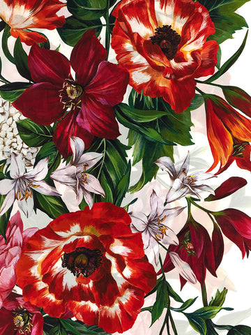 Multicolor Silk Foulard