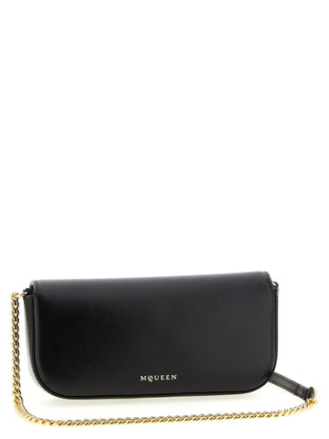 Black Calfskin Crossbody Bag