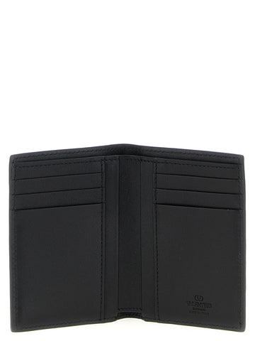 Black Ostrich Skin Cardholder