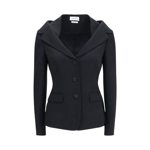Black Wool Oves Aries Full-Length Jacket