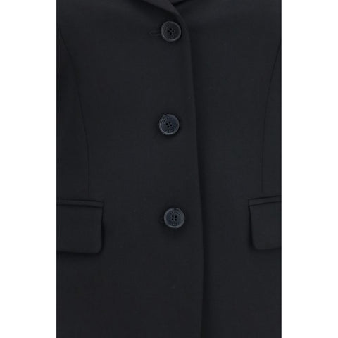 Black Wool Oves Aries Full-Length Jacket