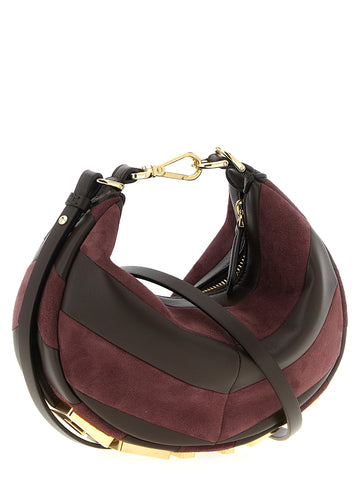 Multicolor Lamb Leather Handbag