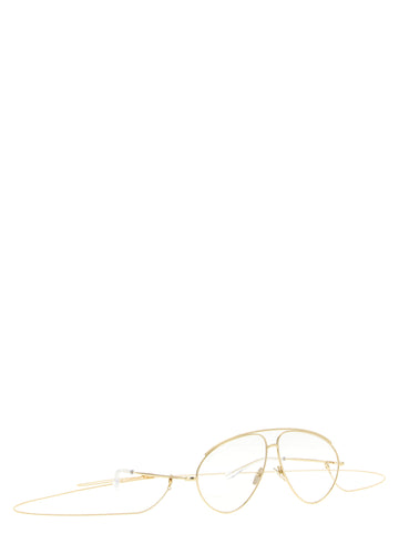 Gold Polyamide Sunglasses