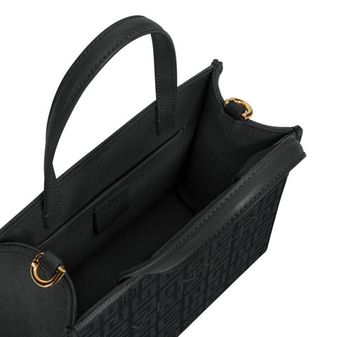 Black Cotton Tote Bag