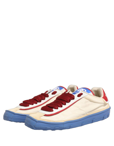 Multicolor Old Runner Lace Up Sneakers Shoes