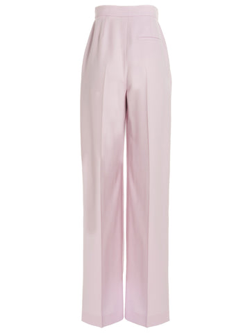 Multicolor Wool Casual Pants