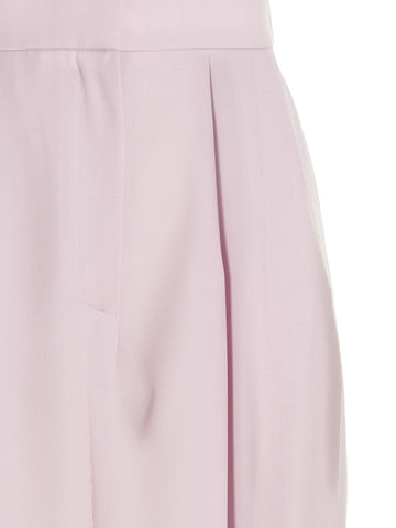 Multicolor Wool Casual Pants