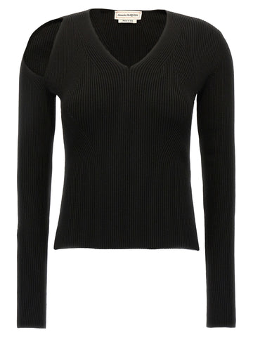 Black Wool Cardigan