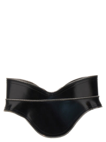 Black Leather Regular Belt