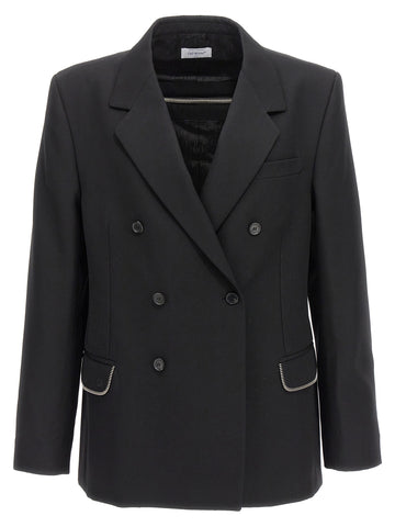 Black Virgin Wool Blazer