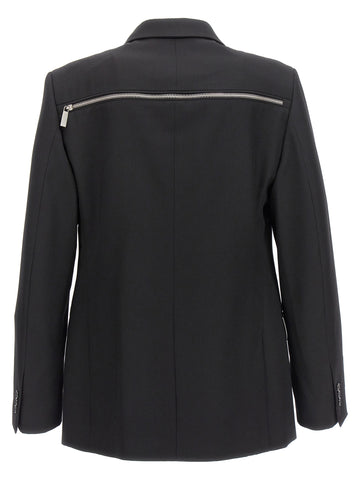 Black Virgin Wool Blazer