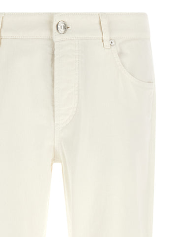 White Cotton Jeans Denim