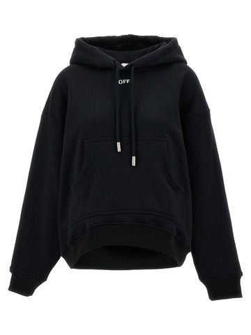 Black Cotton Hoodie