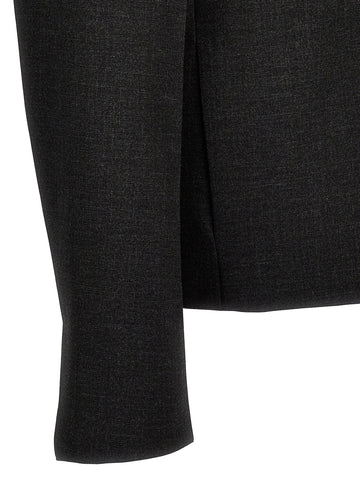 Gray Virgin Wool Jacket
