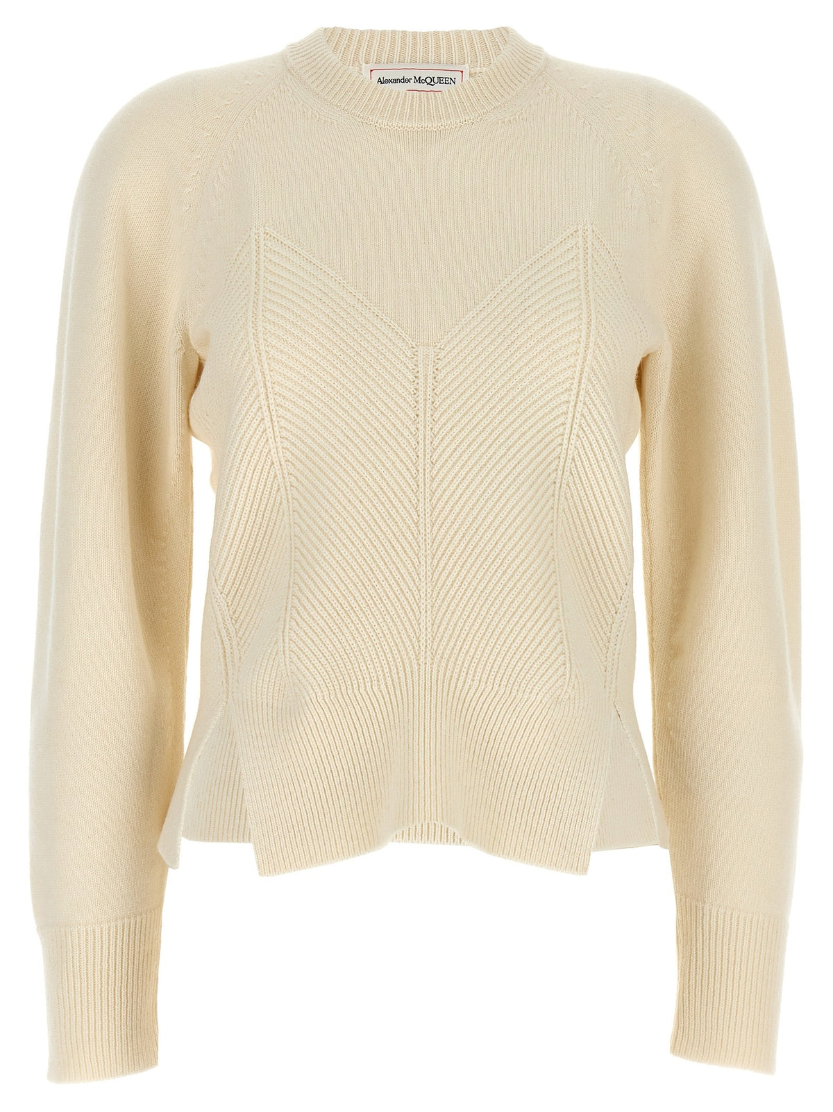 White Wool Cardigan