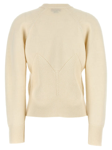 White Wool Cardigan