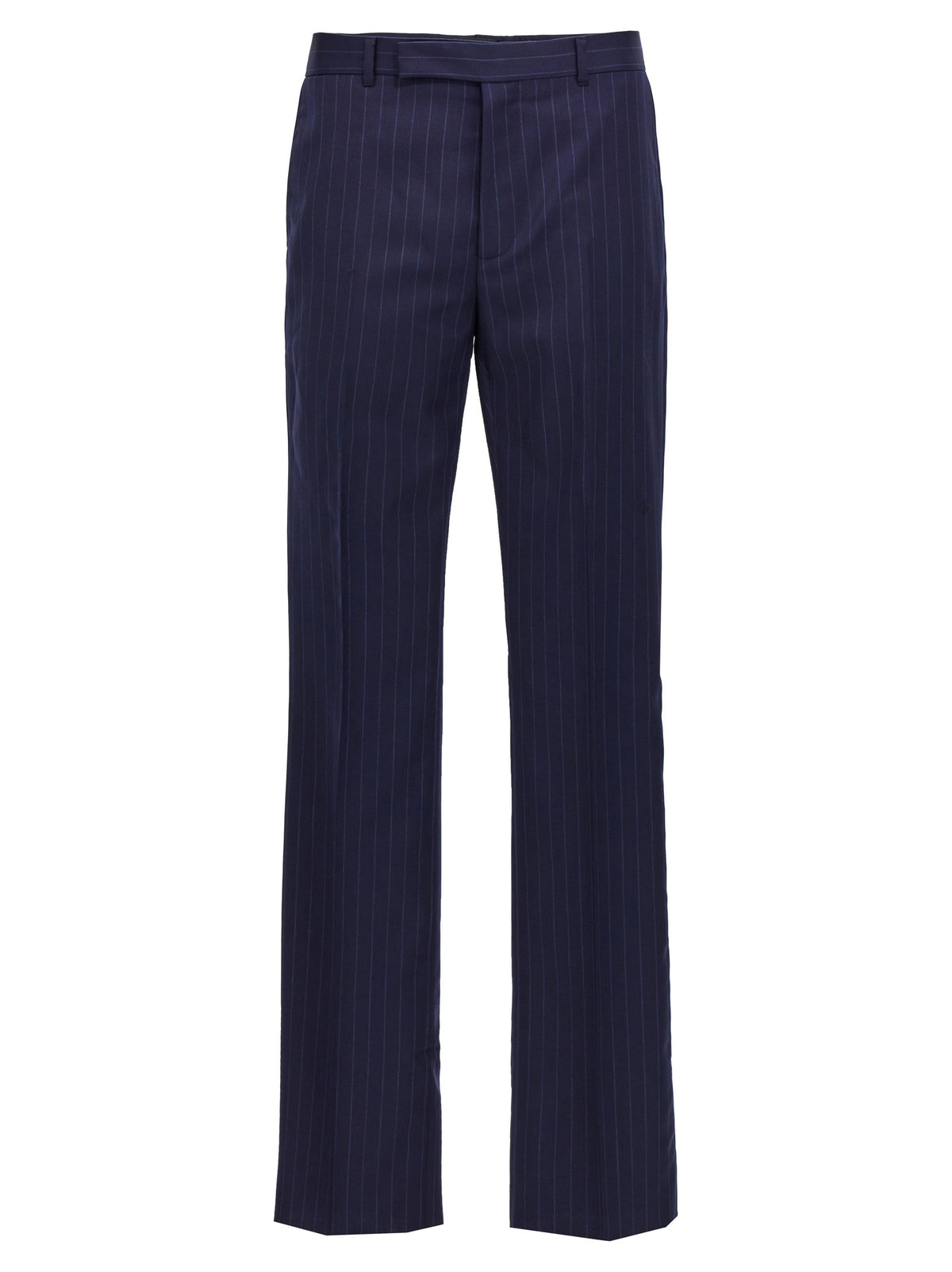 Blue Wool Dress Pants