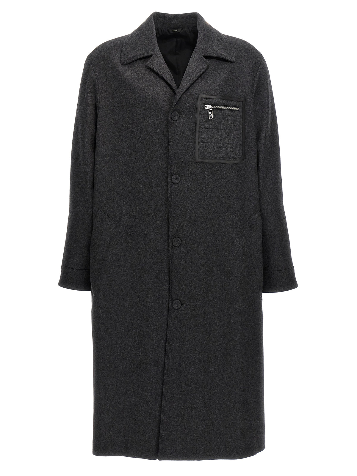 Gray Cashmere Coat