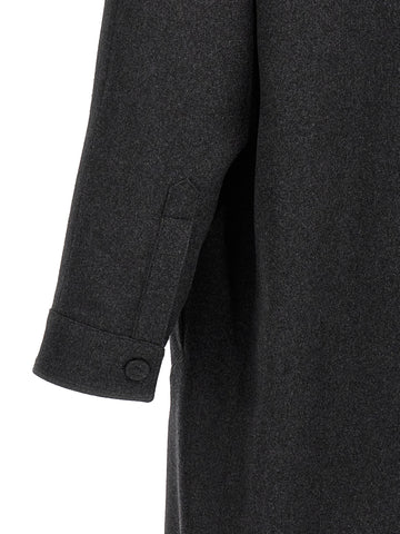 Gray Cashmere Coat