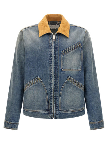 Blue Cotton Denim Jacket