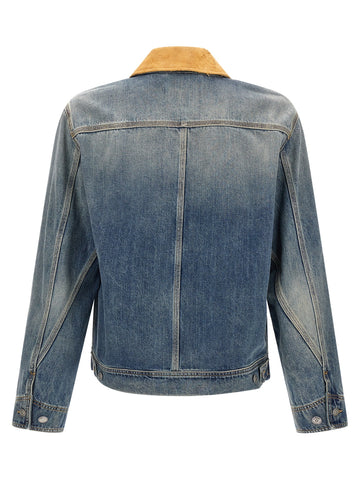 Blue Cotton Denim Jacket