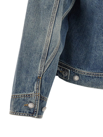 Blue Cotton Denim Jacket