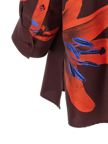 Multicolor Silk Blouse